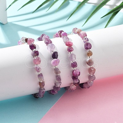 Natural Quartz Chips Bracelets for Women BJEW-H623-01S-02-1