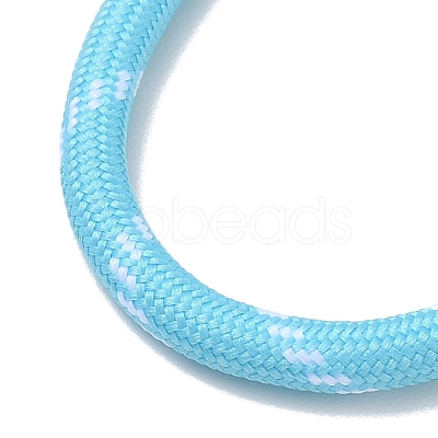 Ployester Core-Wrapped Round Cord Necklace Making KK-CBACFA2-03P-21-1