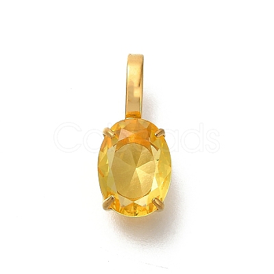 Ion Plating(IP) 304 Stainless Steel Rhinestone Pendants STAS-A104-11G-07-1