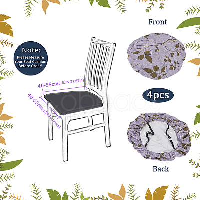 Polyester Dustproof Chair Cover AJEW-WH20008-18B-1