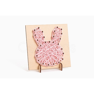 DIY String Art Kit Arts and Crafts for Children DIY-P014-B02-1