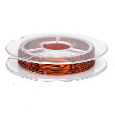 Round Copper Jewelry Wire CWIR-R005-0.3mm-11-1
