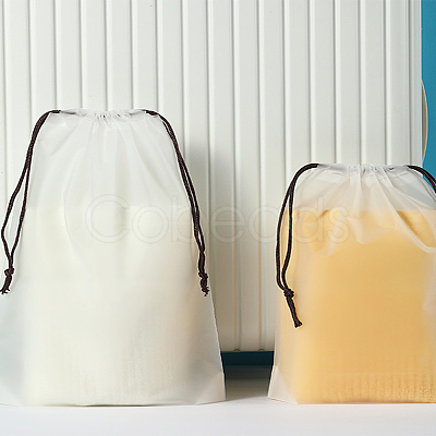 2Pcs Rectangle EVA Waterproof Drawstring Bags FIND-LP0009-07-1