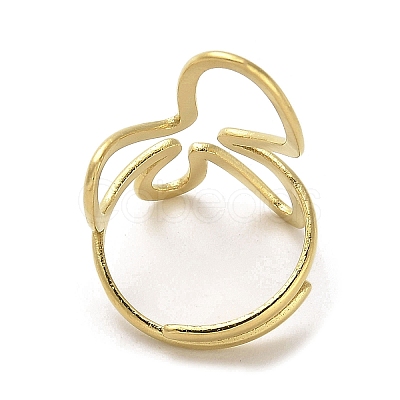 Golden 304 Stainless Steel Adjustable Rings RJEW-C036-02A-G-1