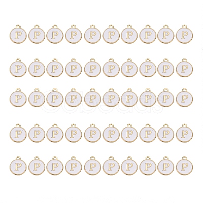 Golden Plated Alloy Charms ENAM-SZ0001-25A-P-1