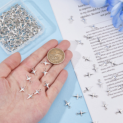 200Pcs Tibetan Style Zinc Alloy Pendants TIBEP-DC0001-40-1