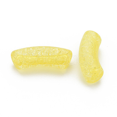 Transparent Crackle Acrylic Beads LS-CACR-S009-001B-N85-1