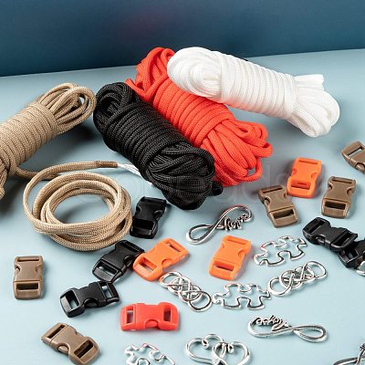 DIY Parachute Cord Rope Bracelets Making Kits DIY-LS0003-87-1