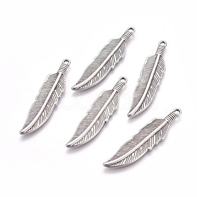 Tibetan Style Alloy Charms X-TIBEP-16624-AS-RS-1