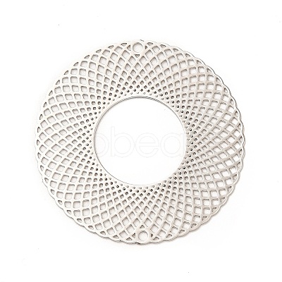 Rack Plating Brass Filigree Big Pendants LS-KKC-K001-13P-1