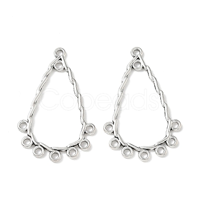 Tibetan Style Alloy Chandelier Components Links AL-CBA612E-01AS-1