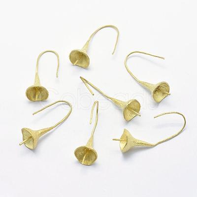 Brass Earring Hooks KK-K186-76C-RS-1
