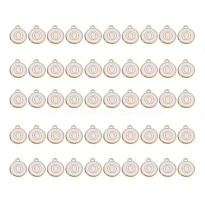 Golden Plated Alloy Charms ENAM-SZ0001-25A-O-1