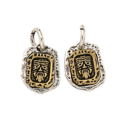 Long-Lasting Plated Brass Pendants KK-K387-01C-AS-1