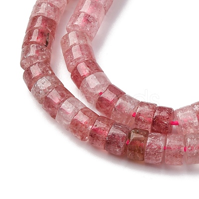 Natural Strawberry Quartz Beads Strands G-Z006-C50-1