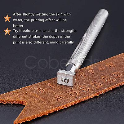 Leather Stamping Tool Kits AJEW-WH0129-18P-1