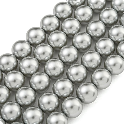 Glass Pearl Beads Strands HY-G002-01F-04-1
