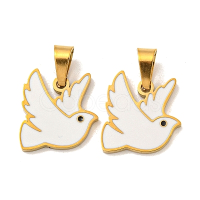 316 Surgical Stainless Steel Charms STAS-G325-05G-1