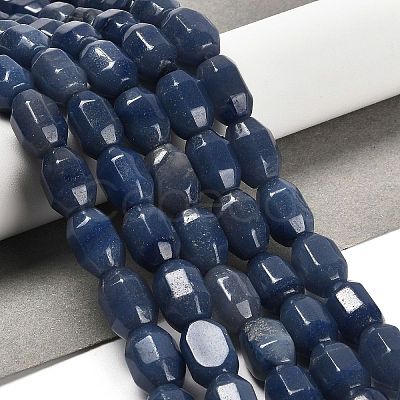 Natural Blue Aventurine(Dyed & Heated) Beads Strands G-F781-A06-01-1