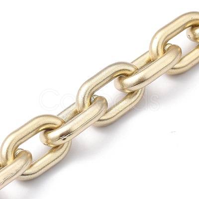 Handmade Spray Painted CCB Cable Chains AJEW-JB00719-1