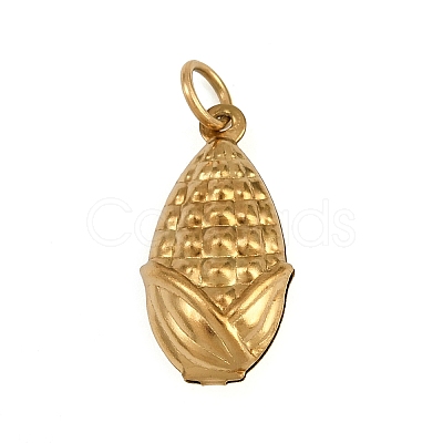 304 Stainless Steel Pendants STAS-P407-02A-G-1