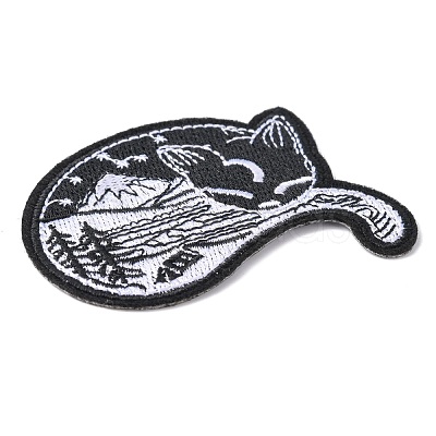 Computerized Embroidery Cloth Iron on/Sew on Patches DIY-F034-D07-1