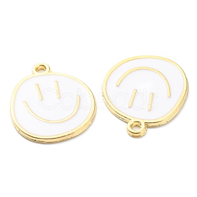 Alloy Enamel Pendants X-ENAM-D051-18G-1