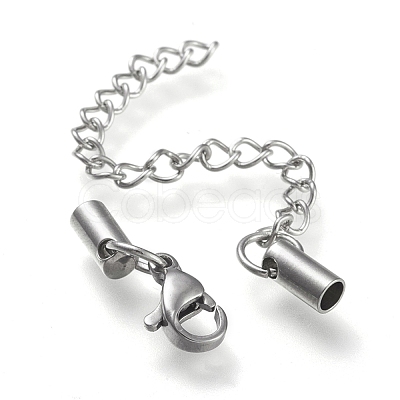 Tarnish Resistant 304 Stainless Steel Curb Chain Extender STAS-K195-29P-011-1