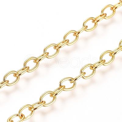 3.28 Feet Brass Cable Chains X-CHC-G007-05G-1