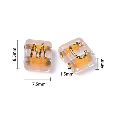 Transparent Electroplate Acrylic Multi-Strand Links MACR-SZ0001-13-1