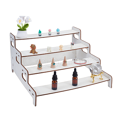 5-Tiers Wood Semicircle Dessert Display Risers ODIS-WH0030-183A-1
