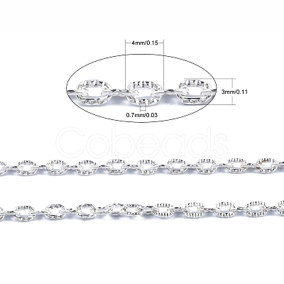 Iron Textured Cable Chains CH-0.7YHSZ-S-1