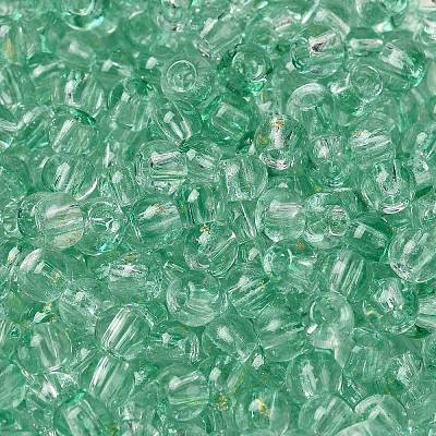 Transparent Colours Glass Round Beads SEED-F006-05A-02-1