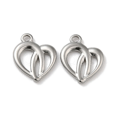 Non-Tarnish 304 Stainless Steel Charms STAS-G322-01P-1
