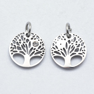 316 Surgical Stainless Steel Pendants STAS-K178-11P-1