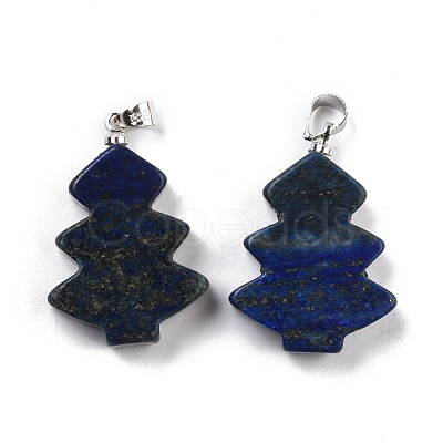 Natural Lapis Lazuli Pendants G-A203-01C-P-1