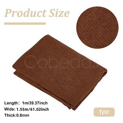 Brocade Polyester Fabric for DIY Crafts DIY-WH0496-51C-1