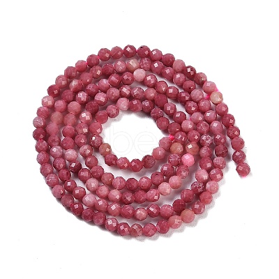 Natural Rhodonite Beads Strands X-G-P553-G06-01-1