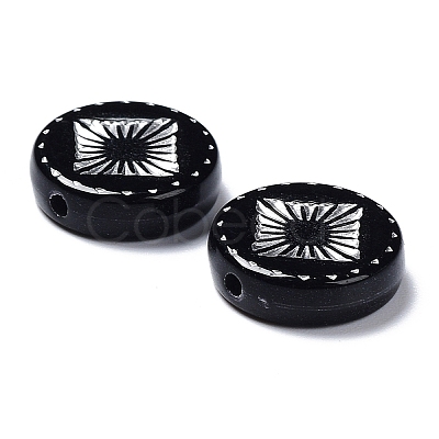 Opaque Acrylic Beads LS-OACR-G016-07B-1