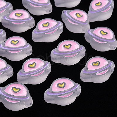 Transparent Acrylic Beads MACR-S374-02B-07-1