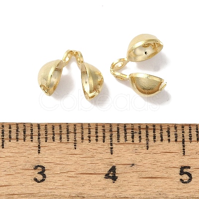 Brass Bead Tips KK-K383-06D-G-1