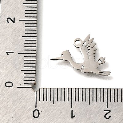 201 Stainless Steel Pendants STAS-R136-24P-1