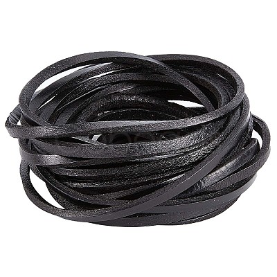 Flat Cowhide Leather Cord WL-GF0001-09D-01-1