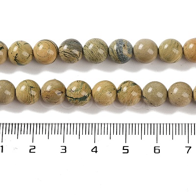 Natural Verdite Stone Beads Strands G-P530-B07-03-1