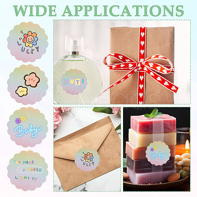 PET Adhesive Stickers DIY-WH0504-238-1