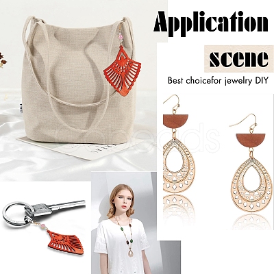 DIY Dangle Earring Making DIY-PH0027-74-1