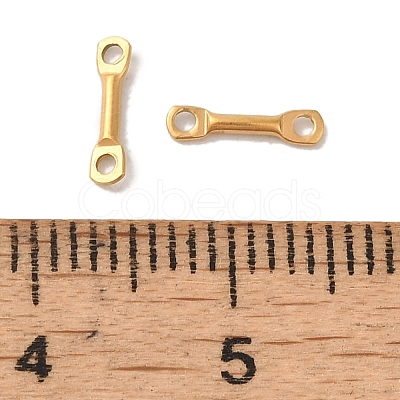 Ion Plating(IP) 304 Stainless Steel Connector Charms STAS-Q323-04A-G-1