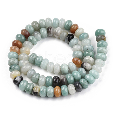 1 Strand Natural Flower Amazonite Beads Strands G-SC0003-75-1