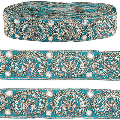 Ethnic Style Polyester Ribbon for Sewing Decoration OCOR-WH20007-26A-1