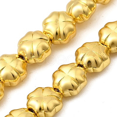 Electroplate Glass Beads Strands EGLA-F166-16G-1